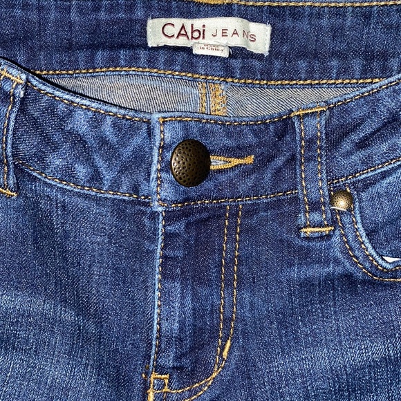 CAbi Bootcut Low Rise Dark Wash Denim Jeans - Picture 5 of 9